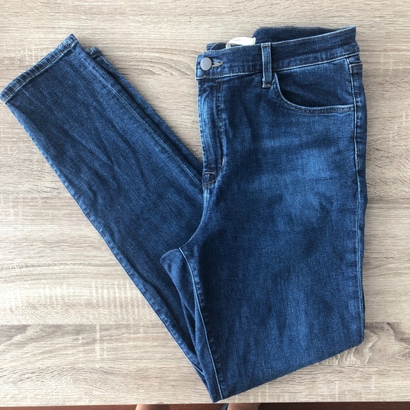 J Brand Maria High Rise Skinny Jeans in Moral - Picture 4 of 6